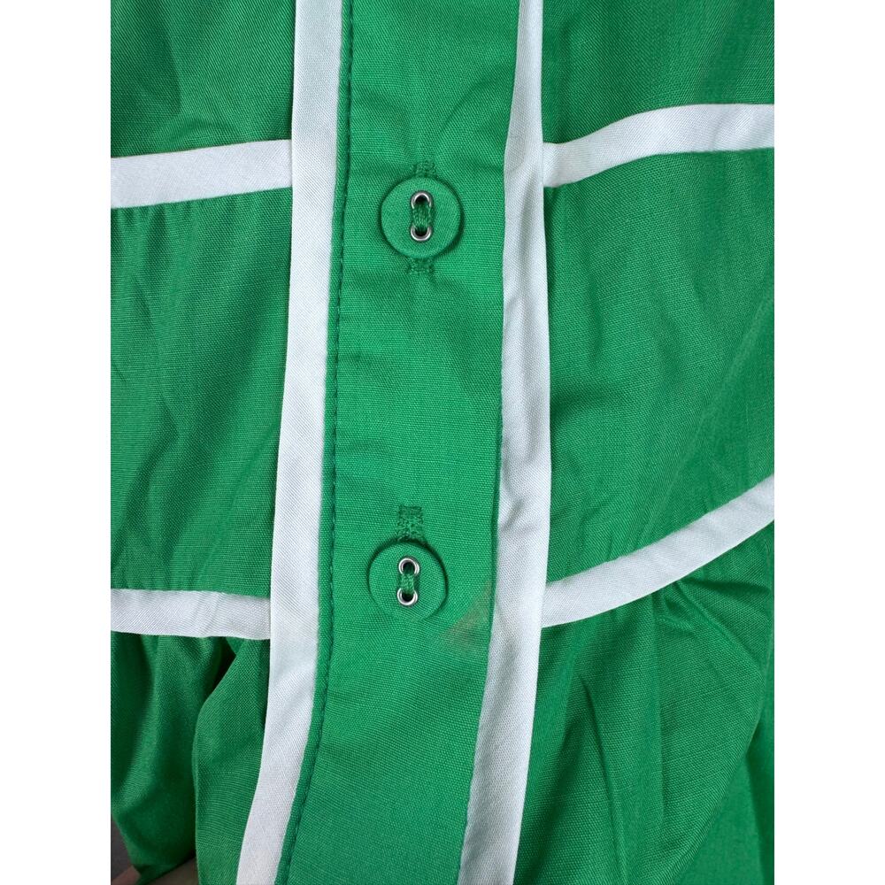NWT Entro Green Solid Midi Dress Womens Size Large - Picture 9 of 9